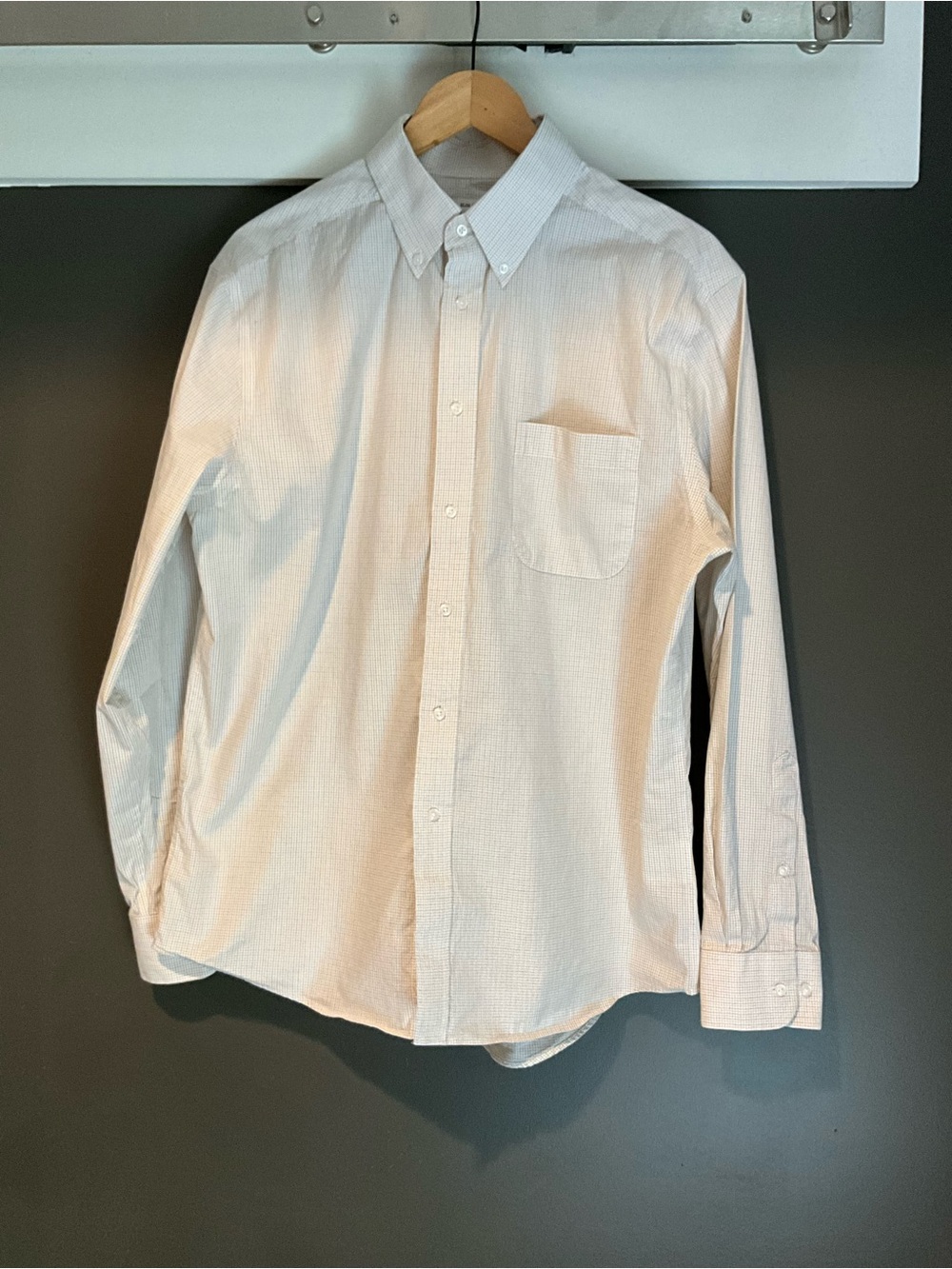 Jos. A. Bank White Button-Down Dress Shirt